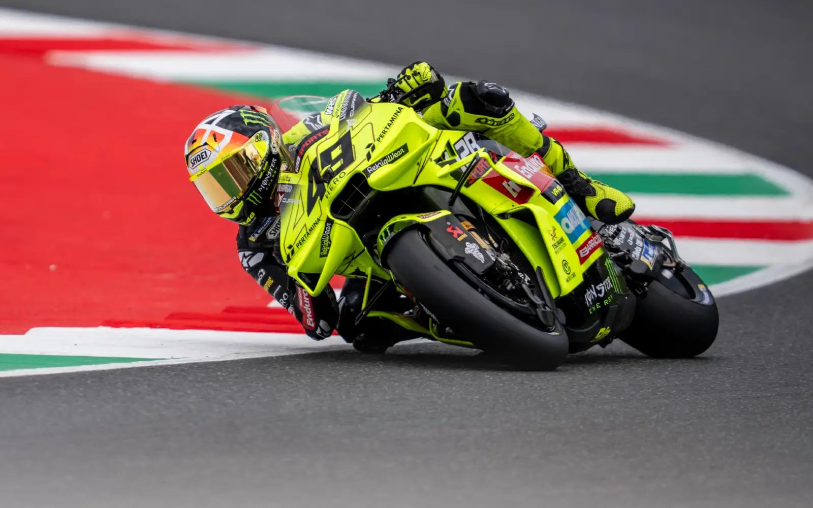 Di Giannantonio fastest in Italian MotoGP practice, Marc Marquez returns