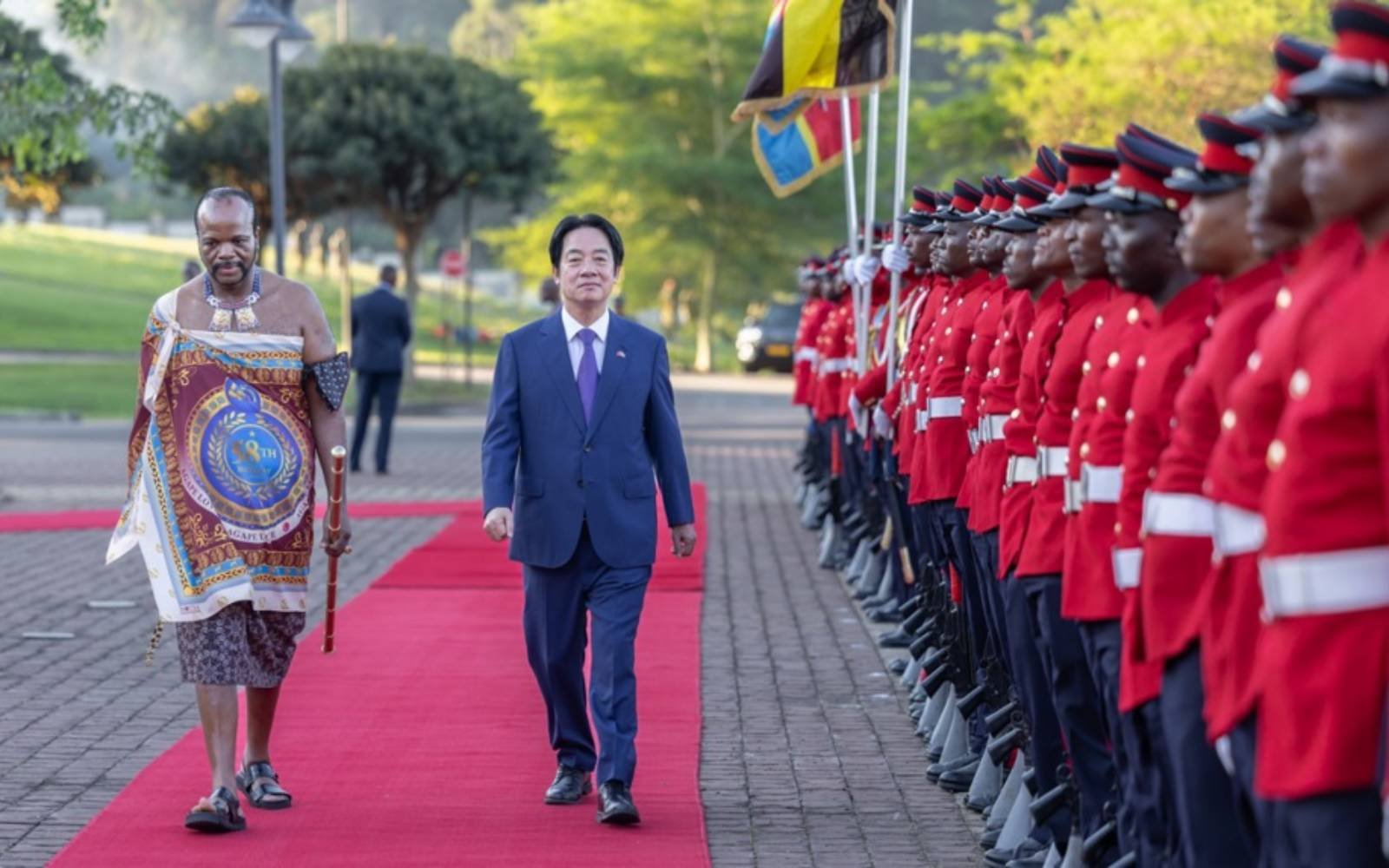 Taiwan won’t give in to pressure, president says on return from Eswatini
