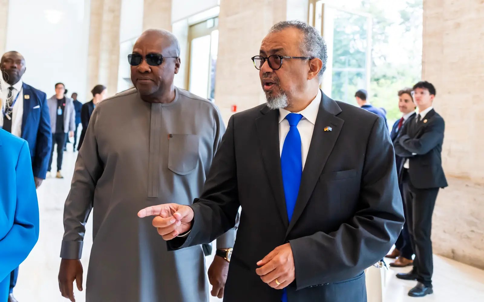 WHO chief arrives at centre of DRC’s Ebola outbreak