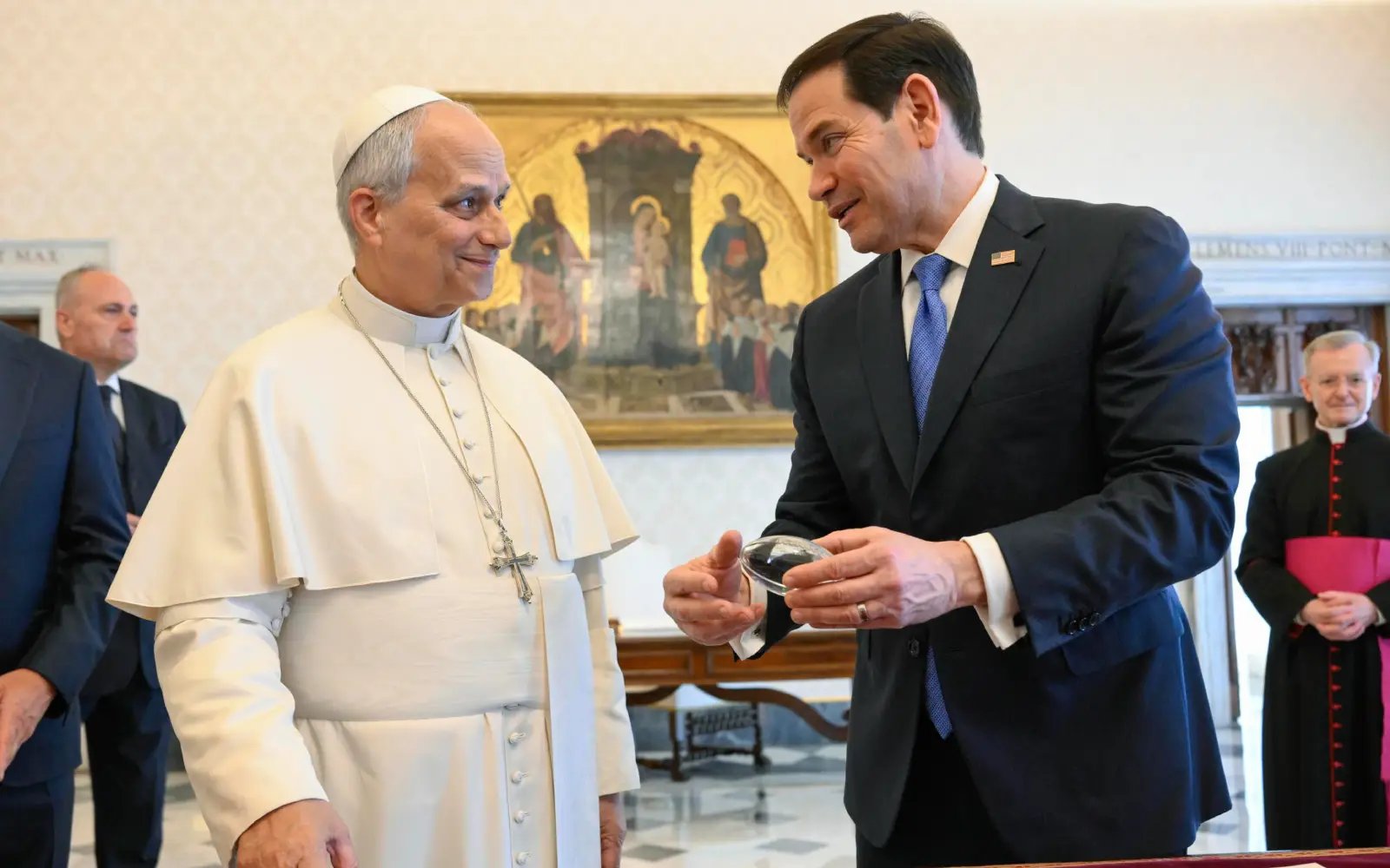 US underlines ‘strong’ Vatican ties after Rubio meets pope