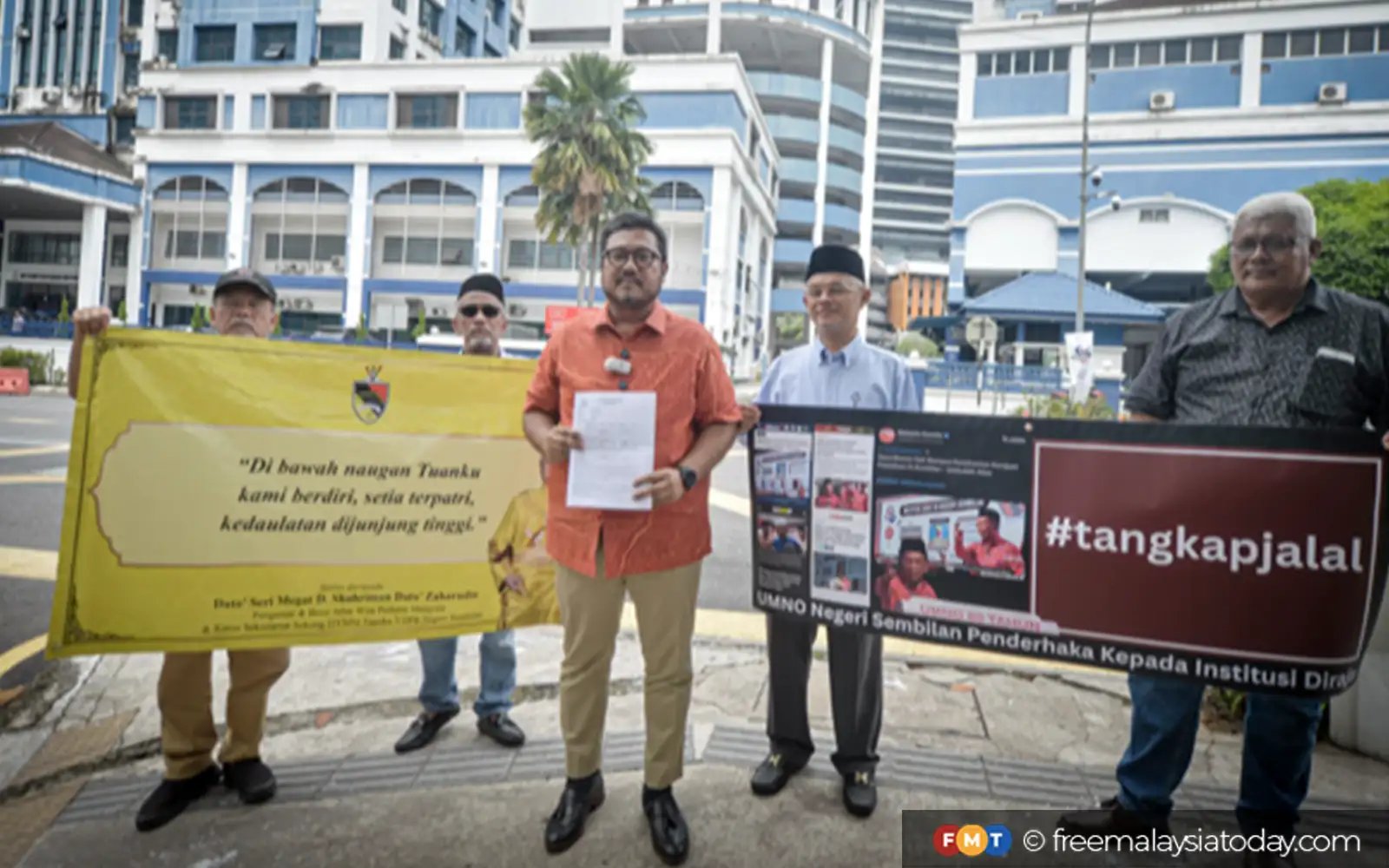 NGO lapor polis dakwa ketua Umno N Sembilan hina institusi diraja