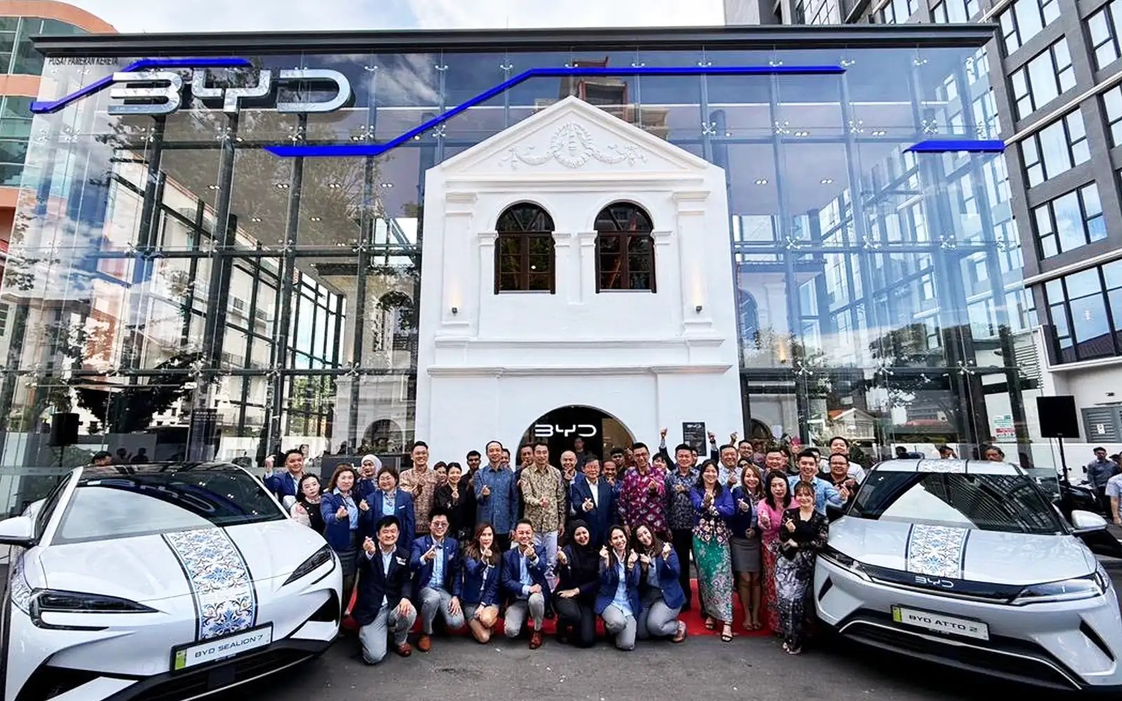 Sime, BYD open flagship showroom in Penang
