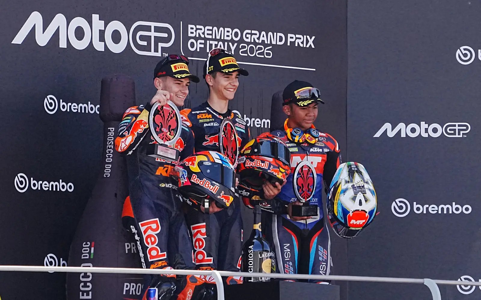 Hakim Danish clinches podium finish at Italian GP