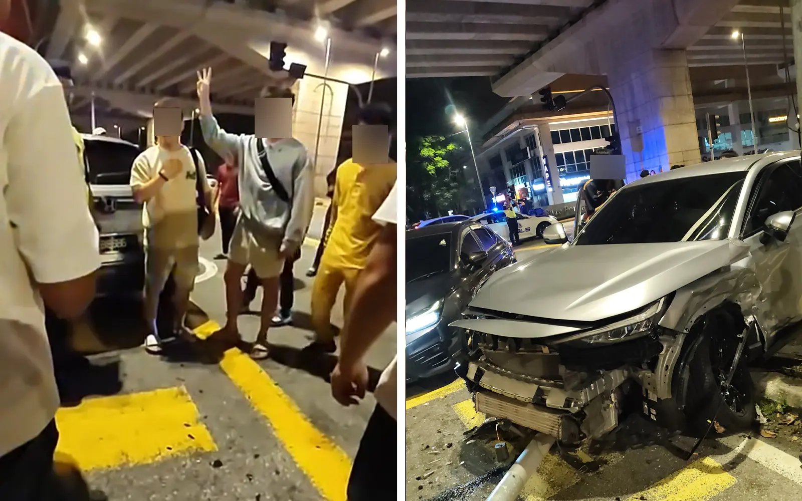 Cops nab man over crash, road rage in Damansara Perdana