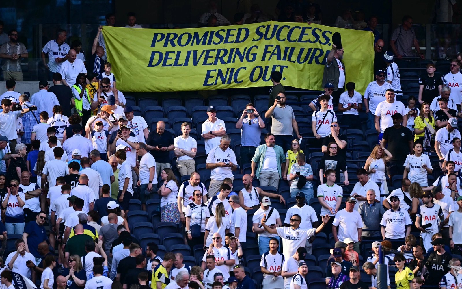 ‘Frustrated’ Tottenham owners promise improvement