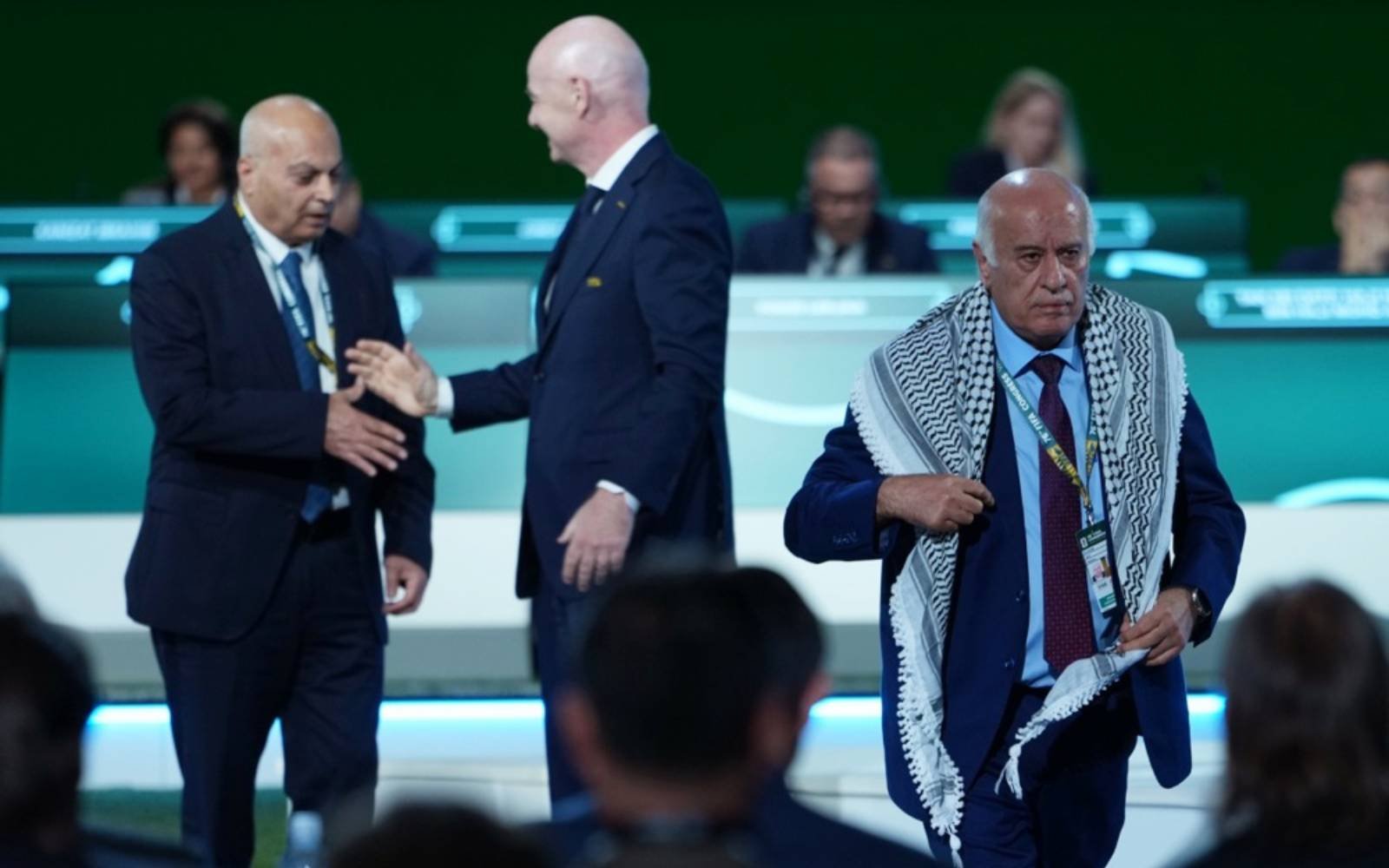 Palestinian FA chief hits out at Israeli counterpart at Fifa Congress