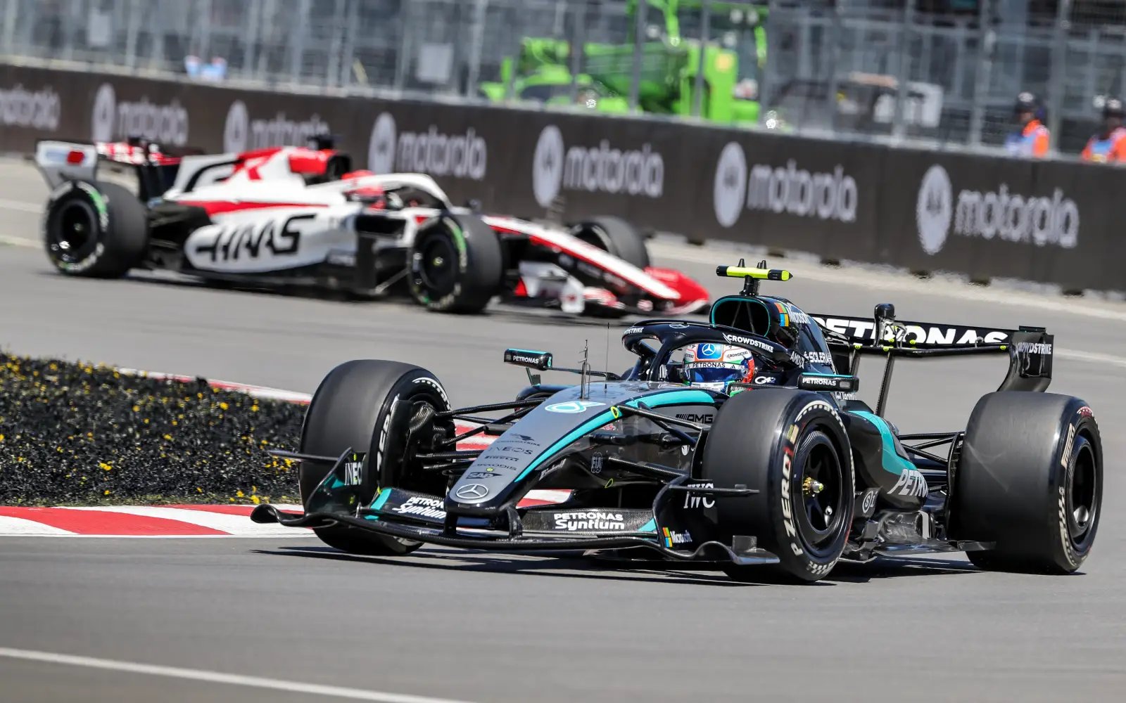 Antonelli romps opening practice ahead of Russell
