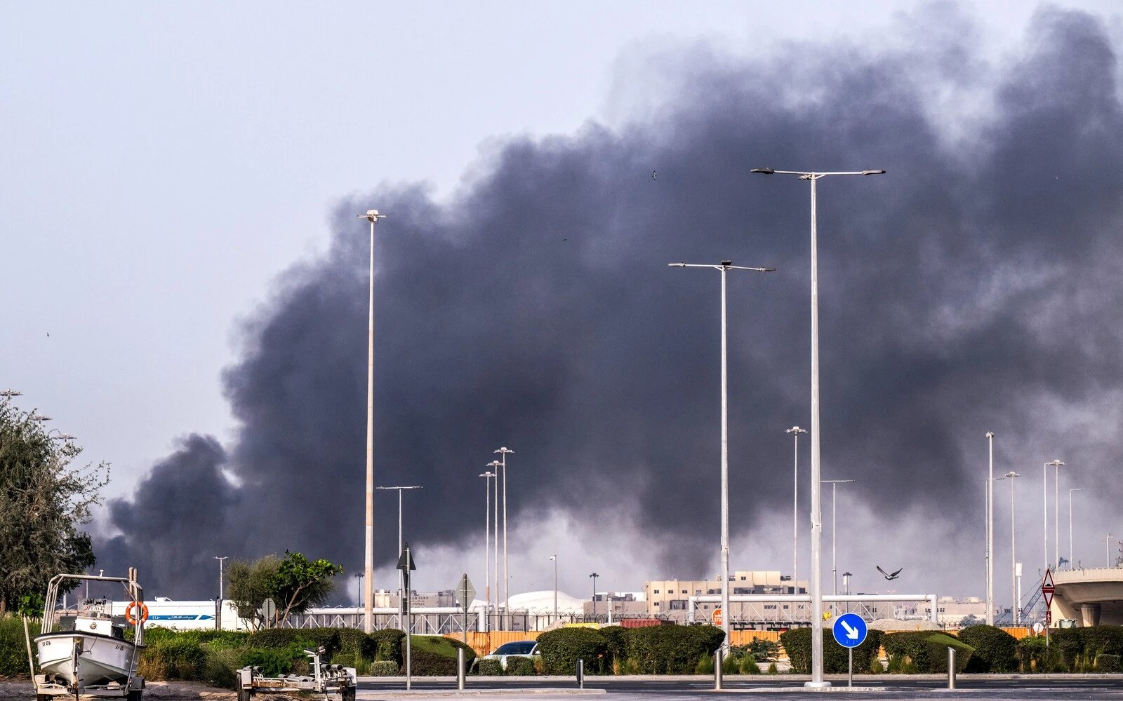 UAE countering Iranian air attack after Trump says ceasefire still in effect