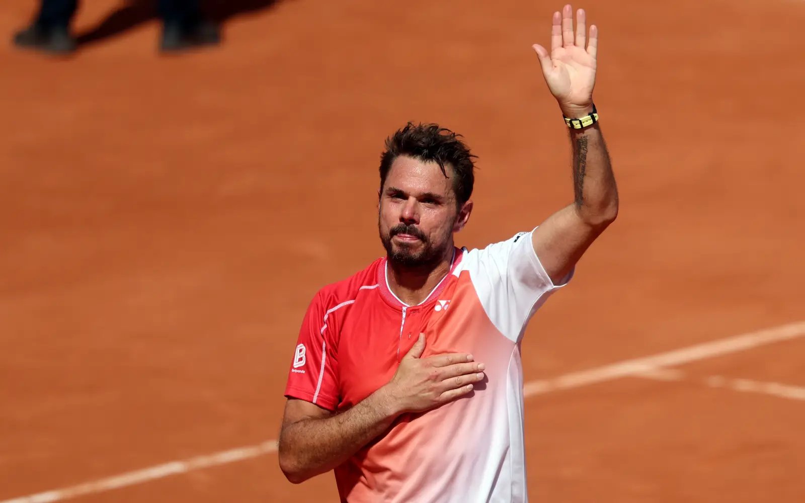 Wawrinka bids adieu to Roland Garros with first-round loss