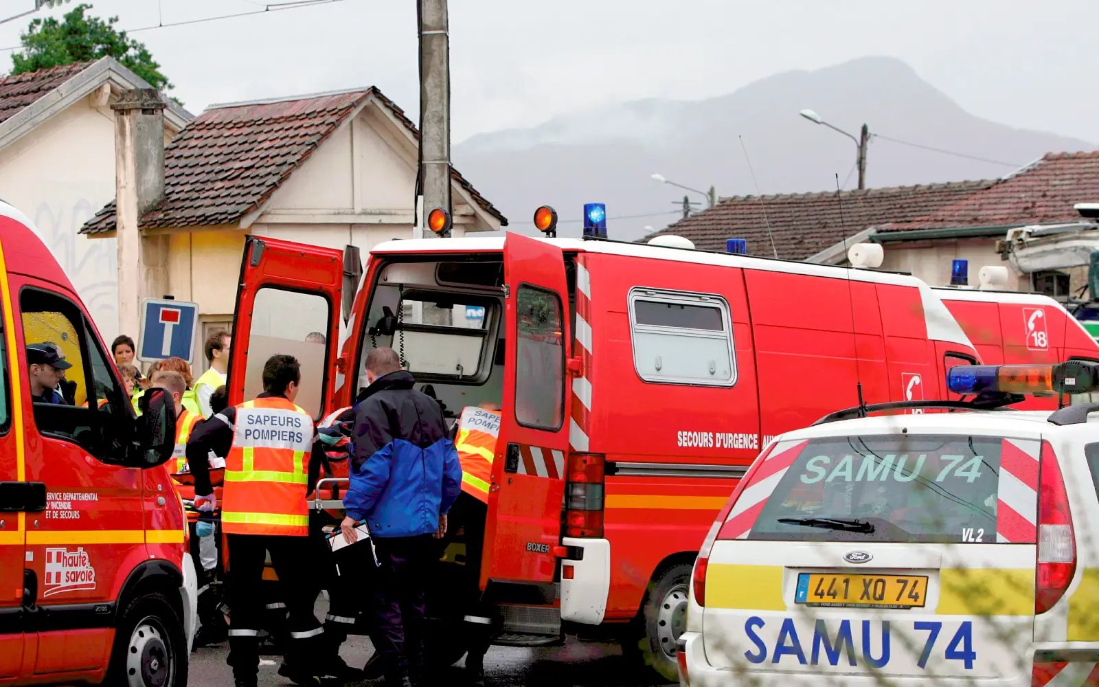 Several dead after train hits school bus in Belgium