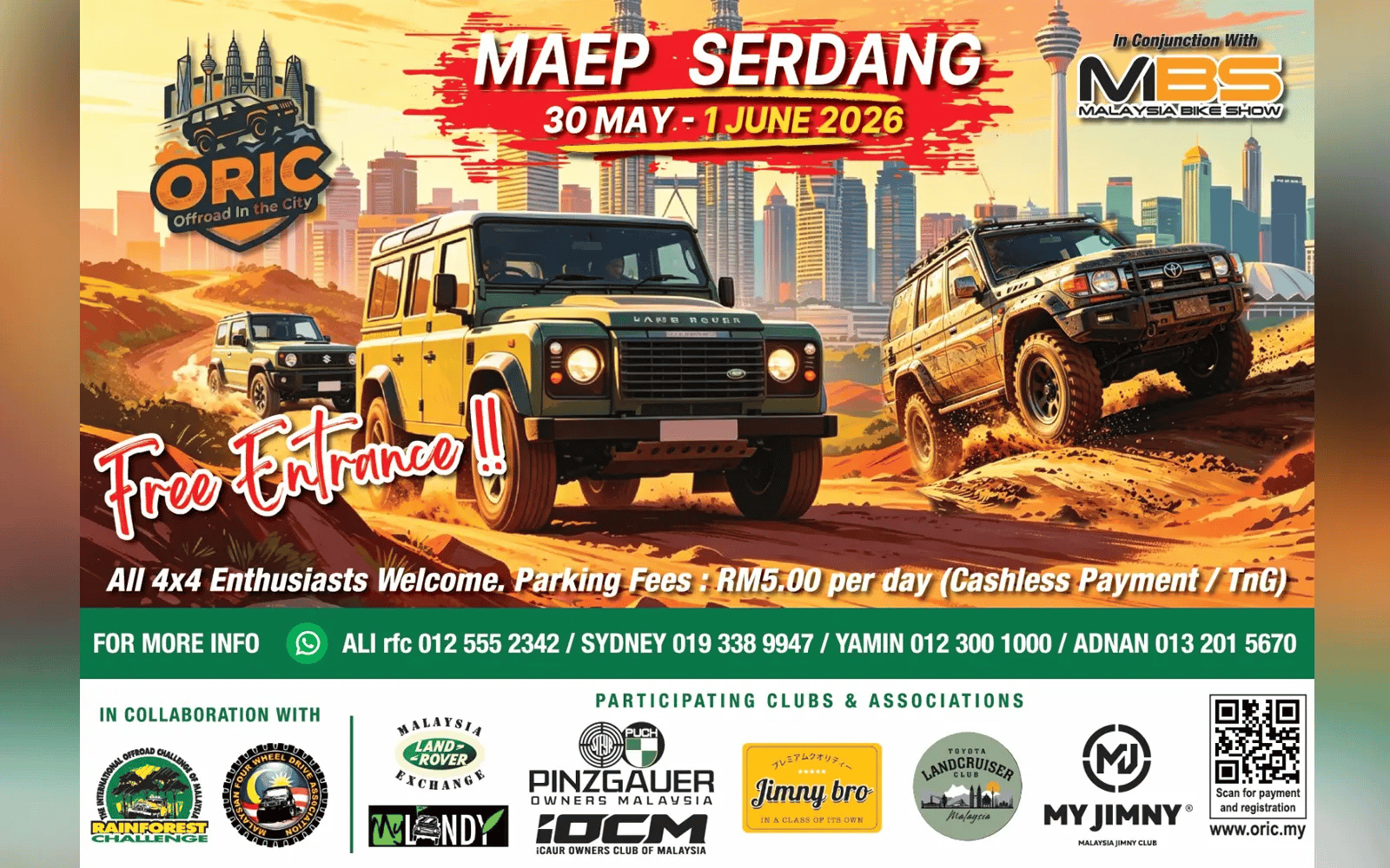 Mobility Media holds inaugural 4×4 festival ‘Offroad in the City’