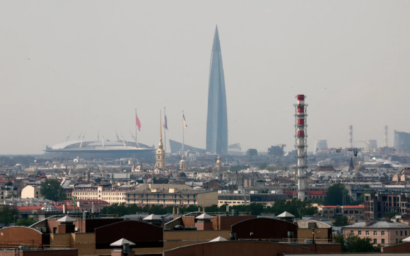 Russia thwarts drone attack over Leningrad as economic forum begins
