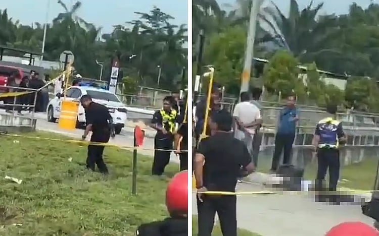 கிள்ளான் ஸ்ரீ காப்பார் துப்பாக்கிச் சூடு: தப்ப முயன்ற சந்தேக நபர்கள் வாகனத்தால் மோதப்பட்டு காயம்